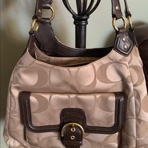 Coach purse brown in great condition